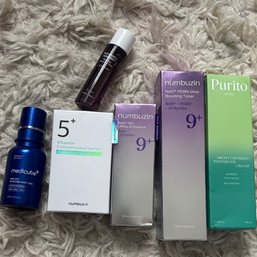 K-beauty skincare bundle